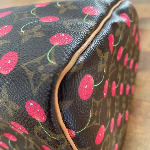 Louis Vuitton Murakami Cherries/Cerises Speedy 25 - Picture 9 of 16